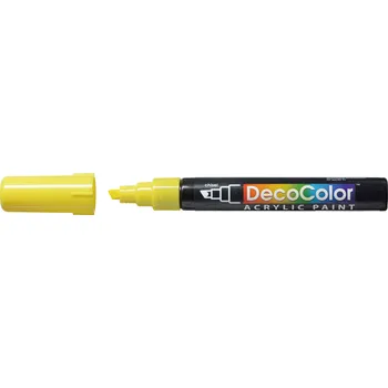 Marvy Popisovač akrylový DecoColor žlutá