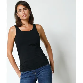 Top pro ženy po operaci prsu, s integrovanou podprsenkou černá 52