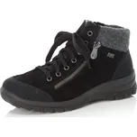 Zimní obuv Rieker L7132-01 z broušené kůže – maximální teplo z pravé ovčí vlny Velikost: 40