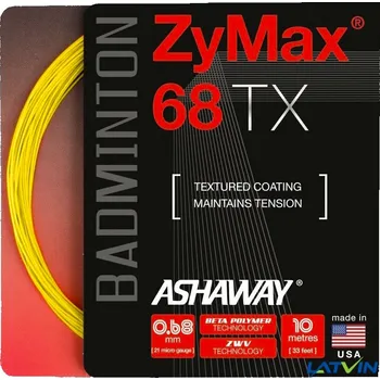 Badmintonový výplet Badmintonový výplet Ashaway Zymax 68 TX Optic Yellow Set
