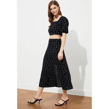 Dámský komplet Trendyol Polka dot printed Trendyol šedá 1518812