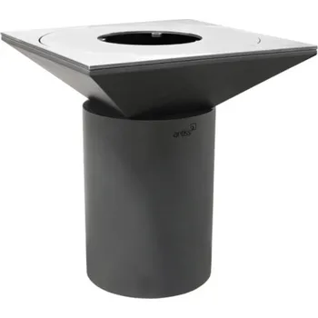 Zahradní gril ARTISS Zahradní gril G6 Grafit s deskou z uhlíkové oceli