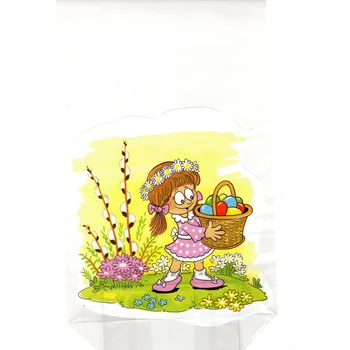 Sáček na potraviny Velikonoční sáček s křížovým dnem