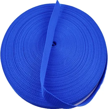 Polypropylénový popruh 25 mm chaber modrý (balení 50 m)