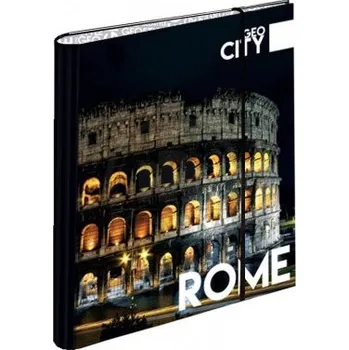 Pořadač čtyřkroužkový Řím A4