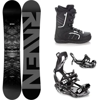 Snowboard Raven Mystic snowboard + Raven Fastec FT360 black vázání + Raven Target obuv 163 cm + XL (EU 43-46) + DÁREK + Doprava ZDARMA