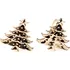 Kroužek na ubrousek Homla Hoshi vánoční kroužky na ubrousky 2 ks zlaté/vánoční stromeček