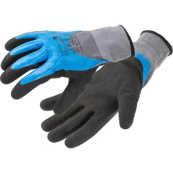 Pracovní rukavice Pracovní rukavice nylon polomáčené v nitrilu Fils Högert - 11