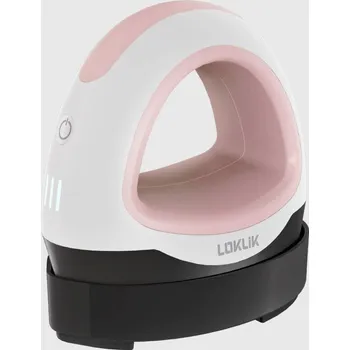 Dílenský lis Loklik Mini Heat Press Zahřívací lis růžová