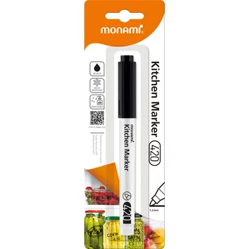 Popisovač do kuchyně Monami 420 Kitchen Marker černý