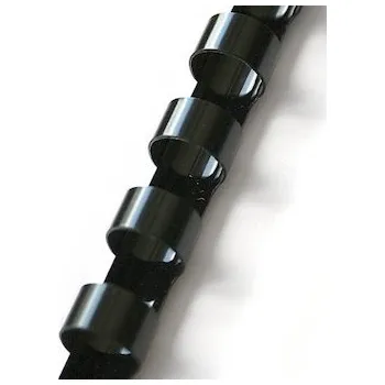 Vázací hřbet Hřbety pro vazbu plastové 12 mm černé