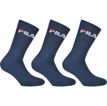 Pánské ponožky Ponožky FILA Crew Tennis 3-pack Unisex navy 35-38