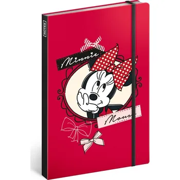 Blok Notes Minnie linkovaný 13 x 21cm