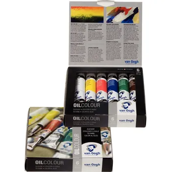 Olejová barva Sada olejových barev van Gogh základní odstíny 6x20ml