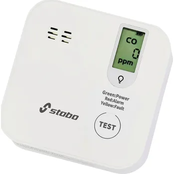 Detektor CO Stabo CO-Alarm IV, 51133 detektor oxidu uhelnatého na baterii, detekce oxidu uhelnatého (CO)