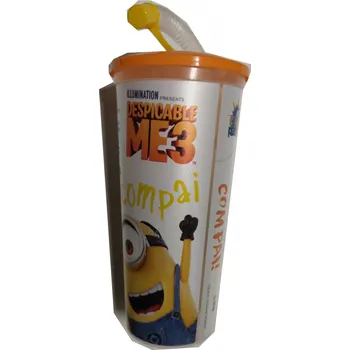 Mimoni kelímek s brčkem