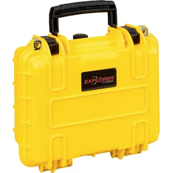 turistický batoh Explorer Cases 2712HL.Y E yellow empty outdoorový kufřík, (š x v x h) 28 x 20 x 12 cm, žlutá, 2712HL.Y E