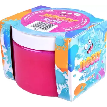 Modelovací hmota Růžový perleťový Jiggly Slime 500g
