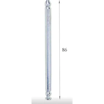 Příslušenství k oknu Roto NX: Čep horního závěsu 86 mm