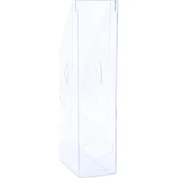 Archivační box Stojan na časopisy transparentní Donau čirý