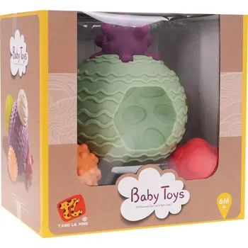 Hračka pro nejmenší MEGA senzorický koupací míč příslušenství