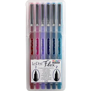 Marvy Uchida LepPen Flex JEWEL SET 4800-6B