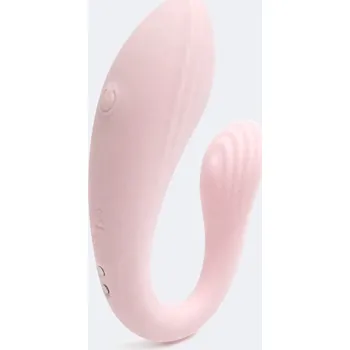 Vibrátor Párový vibrátor Doris na dálkové ovládání - Růžová