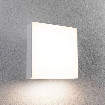 Lampička PAULMANN LED venkovní nástěnné svítidlo Azalena pohybové čidlo HF senzor IP44 250x97mm 3000K 8,5W 230V bílá umělá hmota/hliník