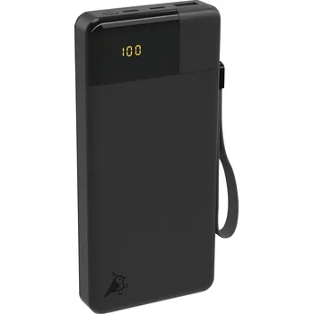 Powerbanka Aqiila Powerbird B20B powerbanka Li-Pol, 20000 mAh, USB-A, USB-C®, černá