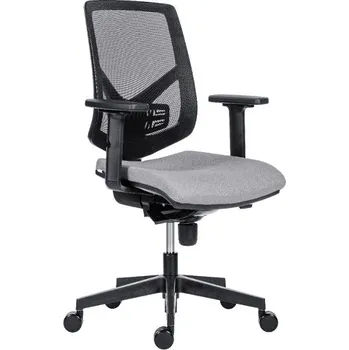 Židle 1750 SYN SKILL šedý potah BN5