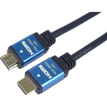 Video kabel PremiumCord Ultra HDTV 4K@60Hz kabel HDMI 2.0b kovové+zlacené konektory 3m KPHDM2A3
