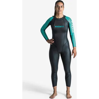 Neoprenový oblek DECATHLON Dámský neopren OWS 500 2/2 mm 44 ZELENÁ