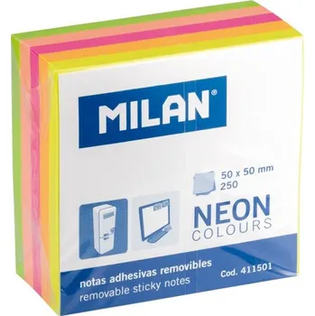 Samolepící bloček Samolepicí kostka mini 50 x 50mm Milan