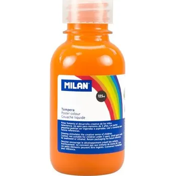 Výtvarná barva Temperová barva Milan 125ml základní oranžová