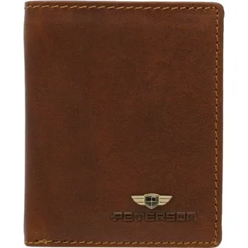 Peněženka Peněženka Peterson PTN WL-0904-COM - koňak
