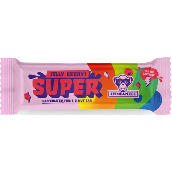 Čokoládová tyčinka Chimpanzee Super bar - Jelly Berry 55g