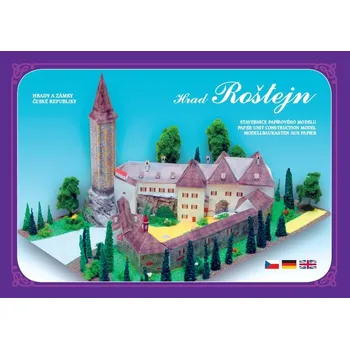 Papírový model Vystřihovánka Hrad Roštejn