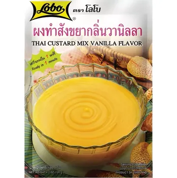 Cukrovinka Lobo Thai Custard s Vanilkovou příchutí 120 g