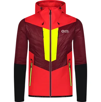 Pánská sportovní bunda NORDBLANC SKIJORING NBWJM8110 ČERVENÁ XXL