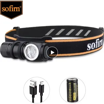 Čelovka Sofirn HS10 - USB-C Dobíjecí Mini Čelovka a Svítilna 1100lm