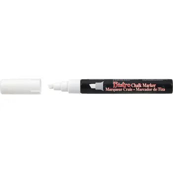 Křídový popisovač seříznutý hrot 2-6 mm MARVY 483S-W bílý