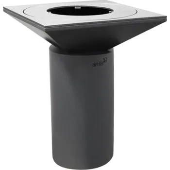 Zahradní gril ARTISS Zahradní gril G6 BASIC Grafit s deskou z nerezové potravinářské oceli