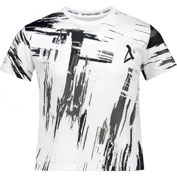 Chlapecké tričko Dětské funkční triko premium ALTISPORT VOJ/ALK010TR01 BÍLÁ/ČERNÁ 122