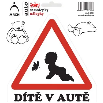 samolepka ARCH Samolepka "Dítě v autě" - batole