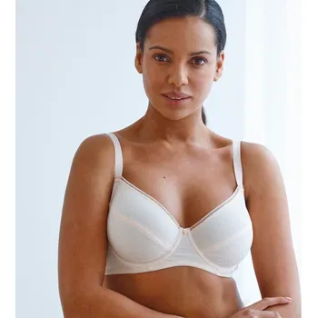 Podprsenka Sada 2 strečových podprsenek s kosticemi černý rybíz+tělová 80D