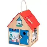 Lilliputiens dřevěný manipulační domeček se zámky s liškou 3+