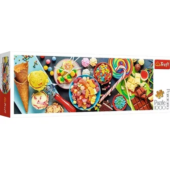 Puzzle Trefl panorama sladké pochutiny 29046 1000 dílků