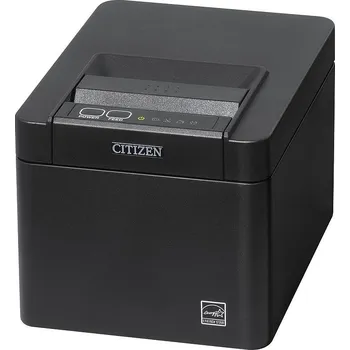 Pokladní tiskárna Tiskárna Citizen CT-E601 , USB, USB Host, BT, 8 dots/mm (203 dpi), řezačka, černá CTE601XTEBX