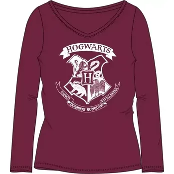 Dívčí tričko Dívčí tričko dl.r. Harry Potter 5202031 vínové