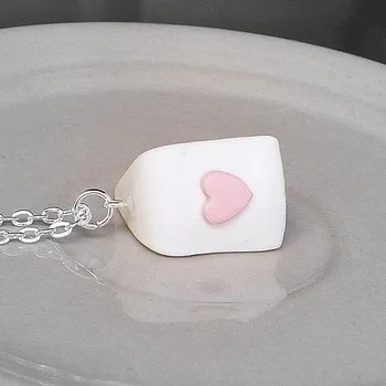 Řetízek Prosperk Řetízek s přívěskem Fimo - duhový dort S4183